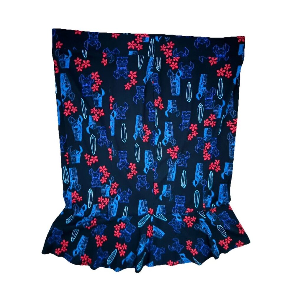 Torrid Skirt Disney Her Universe Skirt Size 4‎ Knit Stretchy Pacific Island Chic
